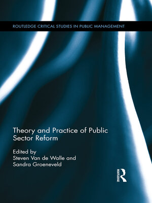 cover image of Theory and Practice of Public Sector Reform